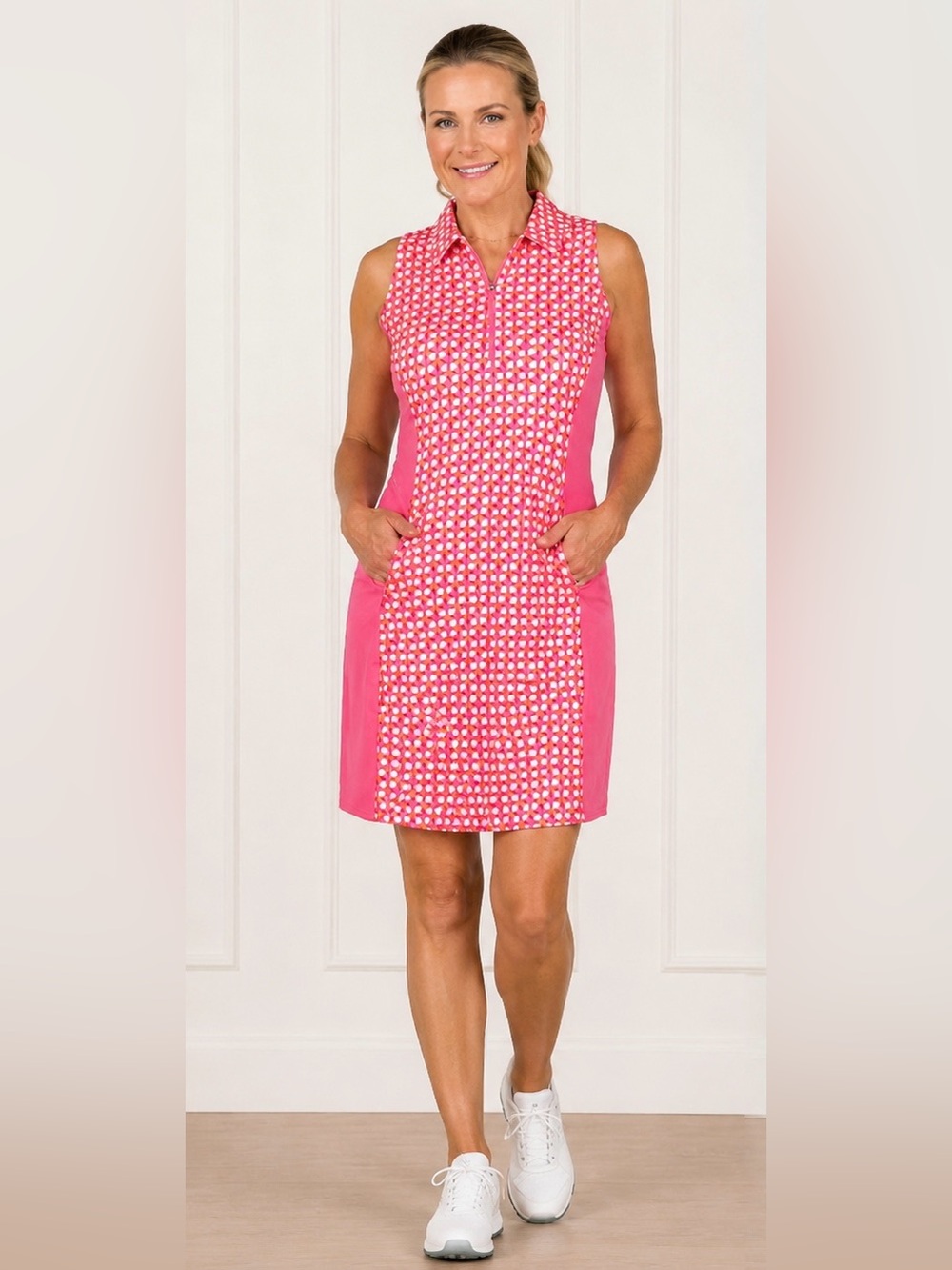 Jofit Sleeveless Polo Golf Dress